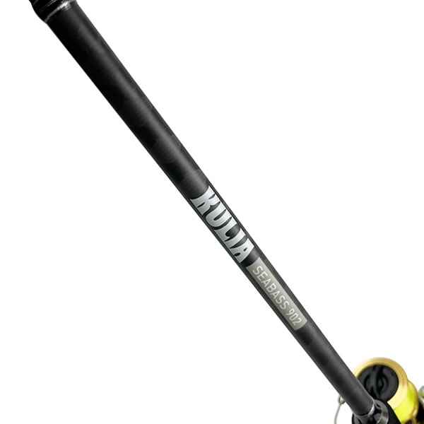 KULIA SEABASS SET 802/902/1002【カーボン製2ピースシーバスロッドとナイロンライン付スピニングリールのセット】